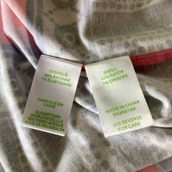 Lilly Pulitzer Gabrielle Caftan Dress Size M Multi Playa Hermosa Print Floral Sl - Picture 8 of 15